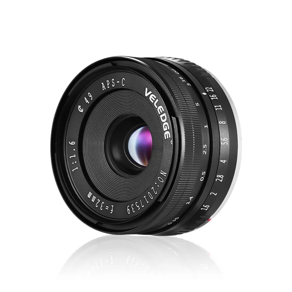 Andoer 32 мм F/1 6 ручная Фокусирующая линза с большой диафрагмой для Sony NEX 3 3N 5 5T 5R 7 A5000