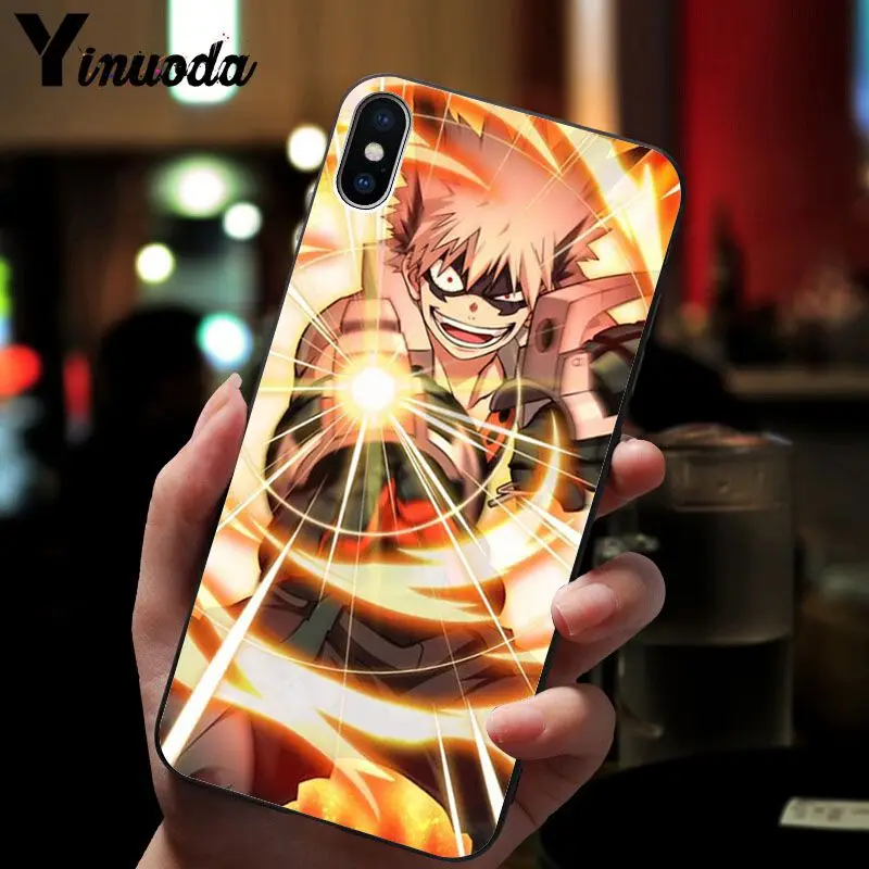 11pro MAX my hero academic чехол для iPhone X XS 6 6s 7 7plus 8 8Plus 5 5S SE XR|Чехлы-накладки| |