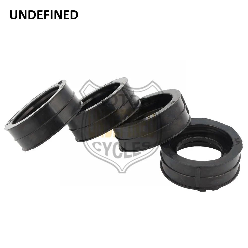 4 шт. Впускной Выпускной клапан карбюратора переходник для трубы изоляционный