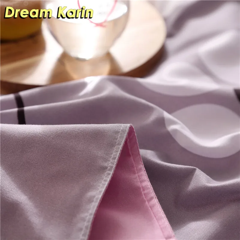 Dream Karin милое постельное белье набор для девочки Цветочный узор пододеяльник с