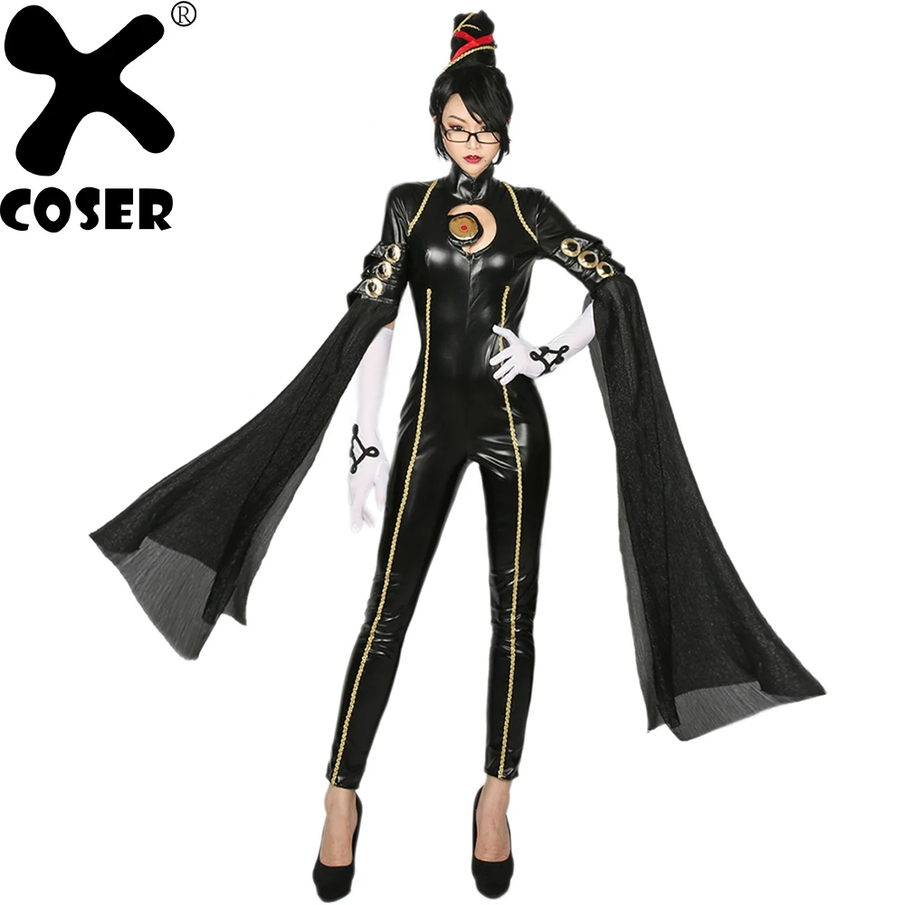 XCOSER Umbra костюм ведьмы игра Bayonetta комбинезон для косплея женский сексуальный