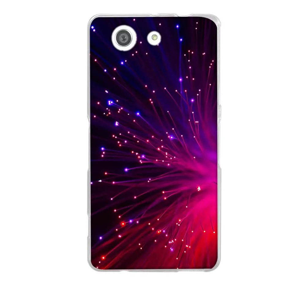 ТПУ чехол для sony Xperia Z3 Compact D5803 D5833 мягкий силиконовый задний чехол-накладка с принтом для sony Z3 Mini 4,6 дюймов чехлы
