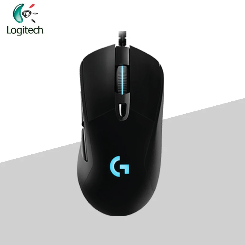 Оригинальная Проводная игровая мышь logitech G403 RGB для мыши геймера поддержка