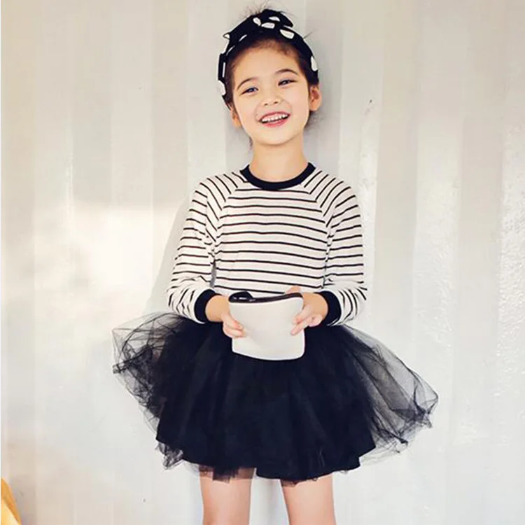 Girls Spring Fashion Princess Dresses Kids Cotton Lace Wedding Party Dress For Baby Cute | Детская одежда и обувь