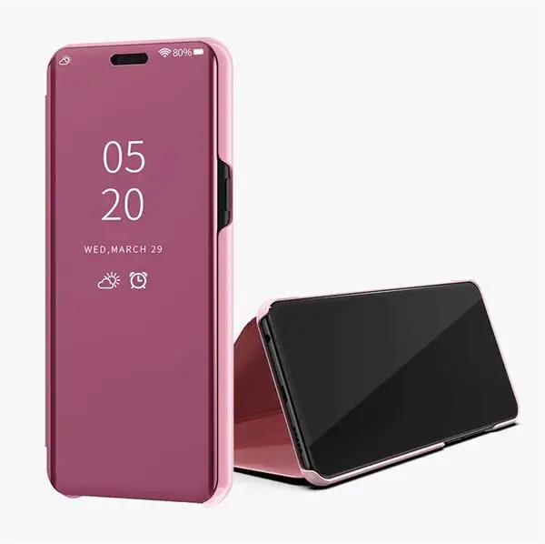 Умный зеркальный флип-чехол для huawei Honor 10 8 9 Lite 8X Play чехол на 7A 8A 7C Pro 8C 7 S View 20 Funda |