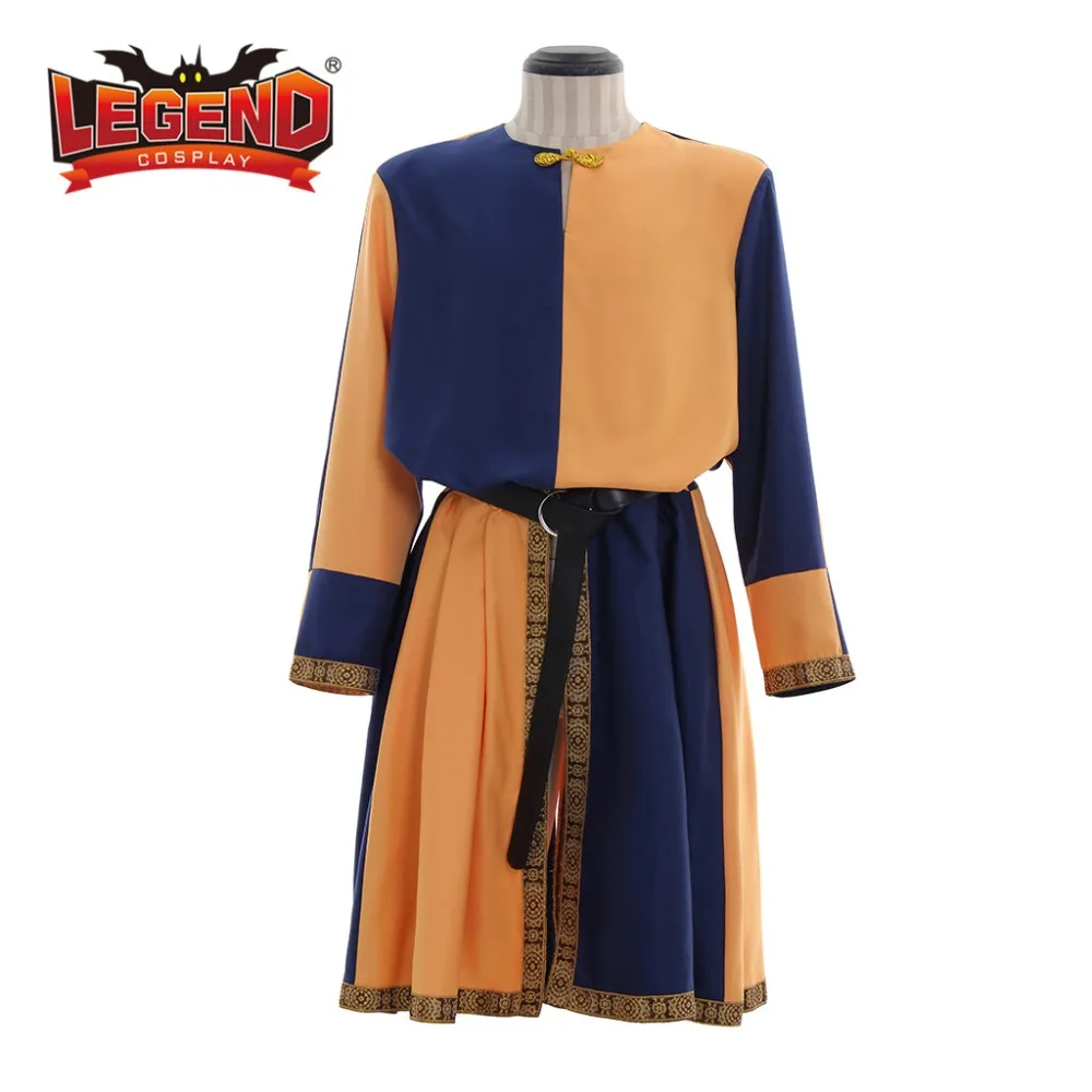 Мужской средневековый костюм Garb LARP Renaissance Рубашка Туника Surcoat | Тематическая