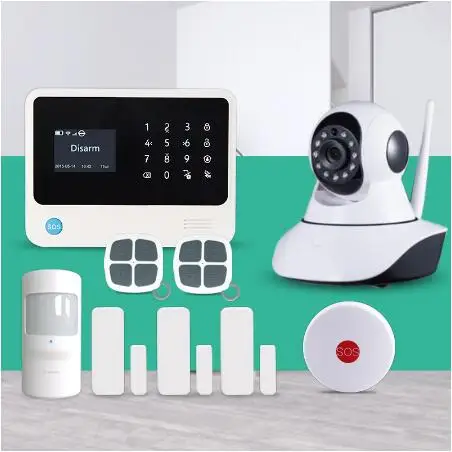 Система сигнализации G90B Plus 433 МГц WiFi GSM GPRS SMS|id| |