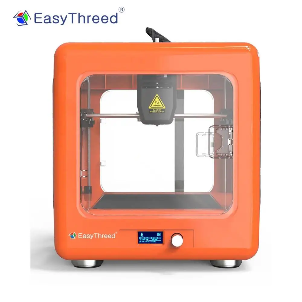 minnieorange Easythreed мини 3d принтер мини Wifi мобильное приложение с экраном для детей потребительский подарок персональный простой в использовании персональный портативный - Цвет: minnieorange