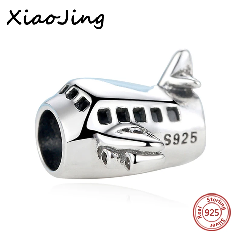 New Arrival silver 925 Charms Original Plane Beads air charms Fit Authentic Pandora Bracelets Pendants bead Jewelry making Gifts|authentic