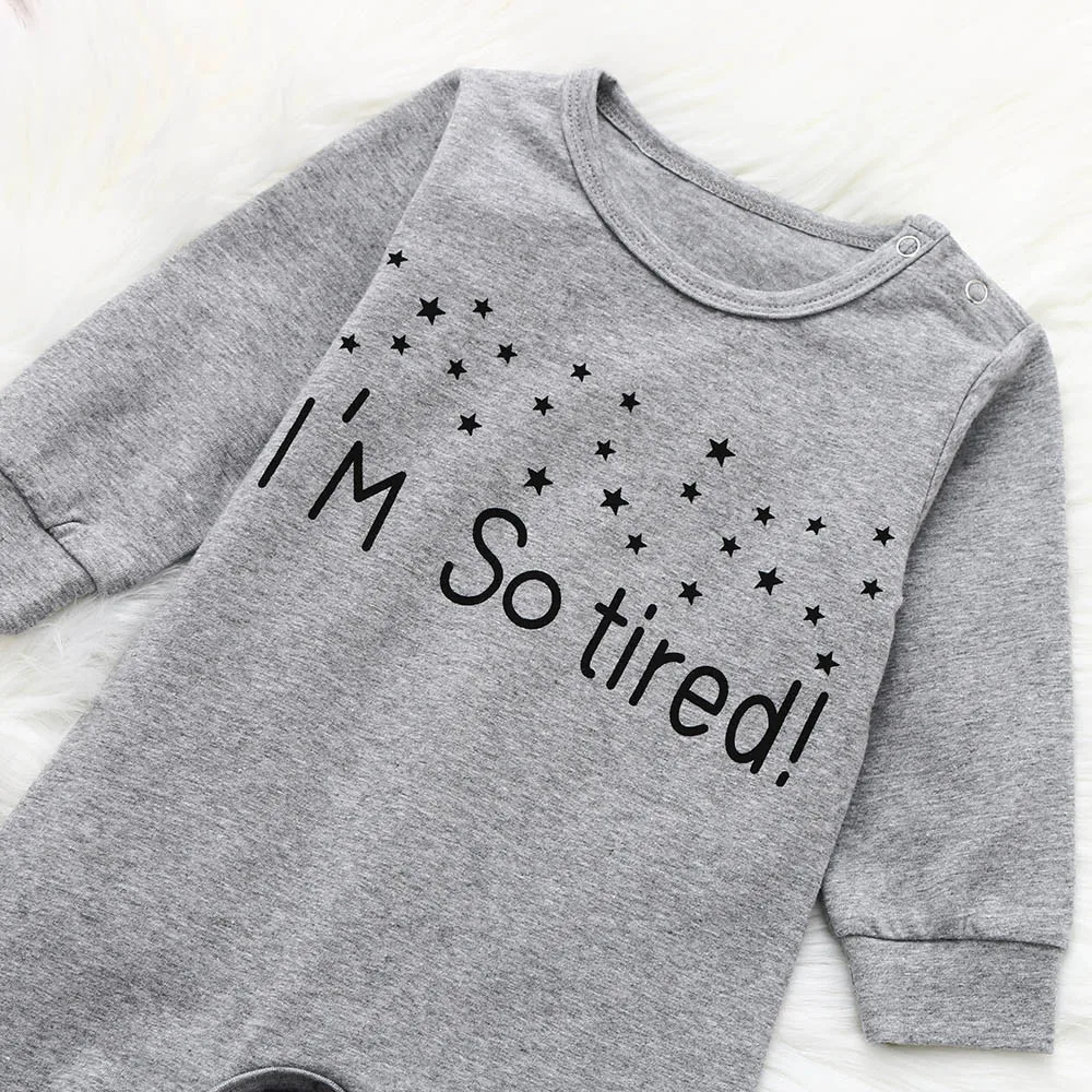 Комбинезон с надписью для новорожденных мальчиков и девочек комбинезон одежда