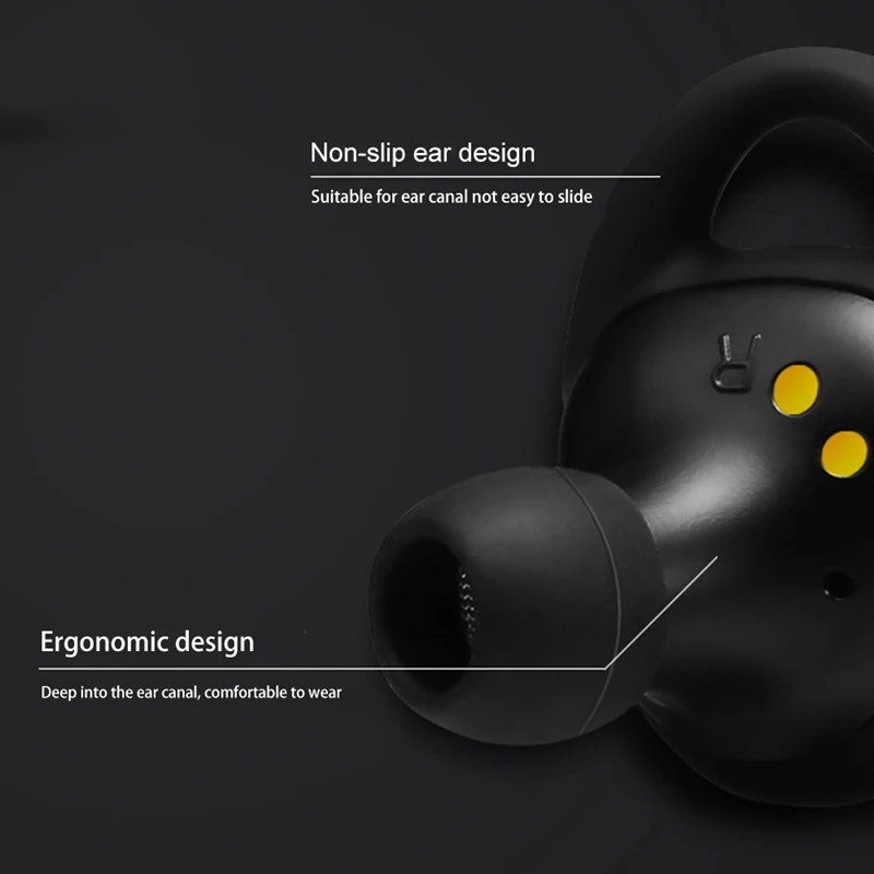 TWS беспроводные наушники Bluetooth 3D стерео звуковые Мини водонепроницаемая