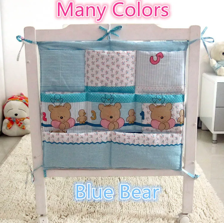 Промо акция! Мультфильм 62*52 см органайзер для кроватки Детская кроватка кровать