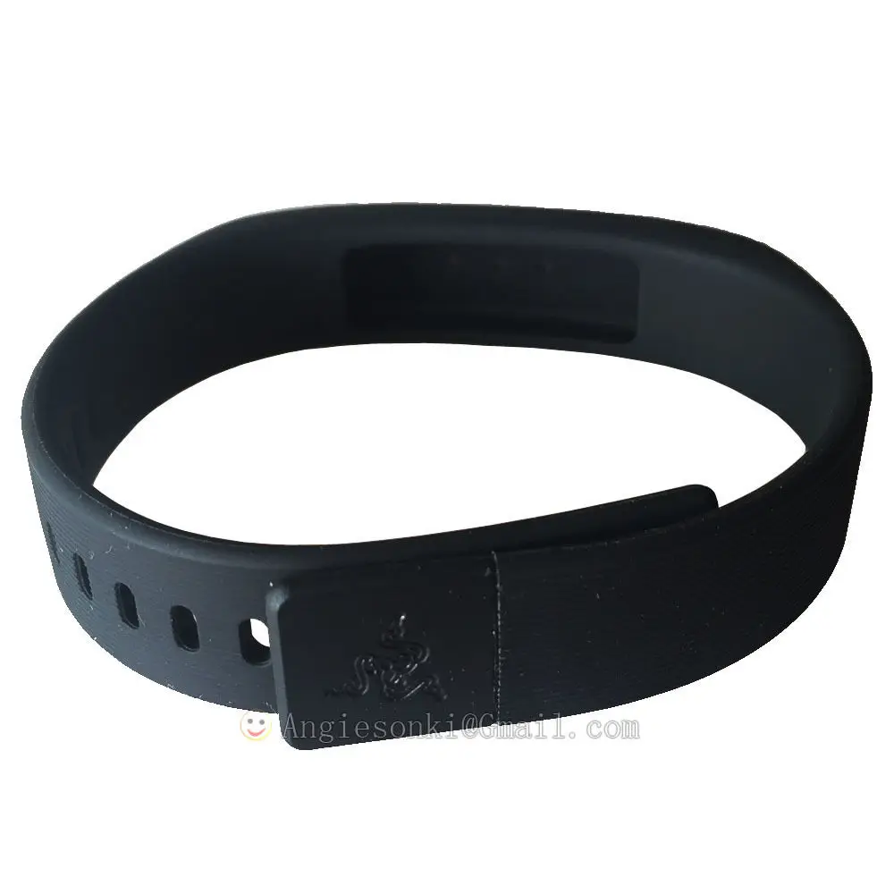 Новый черный резиновый ремешок для смарт браслета Ra.zer Nabu X|strap for|strap bandstrap strap |