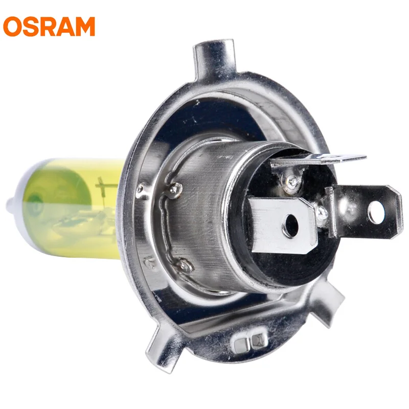 Лампа Ксеноновая OSRAM H4 12 V 60/55 W 2600 K противотуманный фонарь ксенон желтый свет 60%