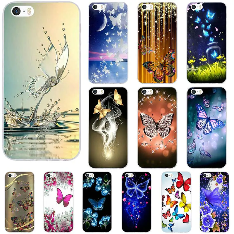 Мягкие ТПУ Силиконовые чехлы для сотовых телефонов iPhone 6 6S 7 8 Plus X XR XS Max 5 5S SE 5C 4 4S Coque