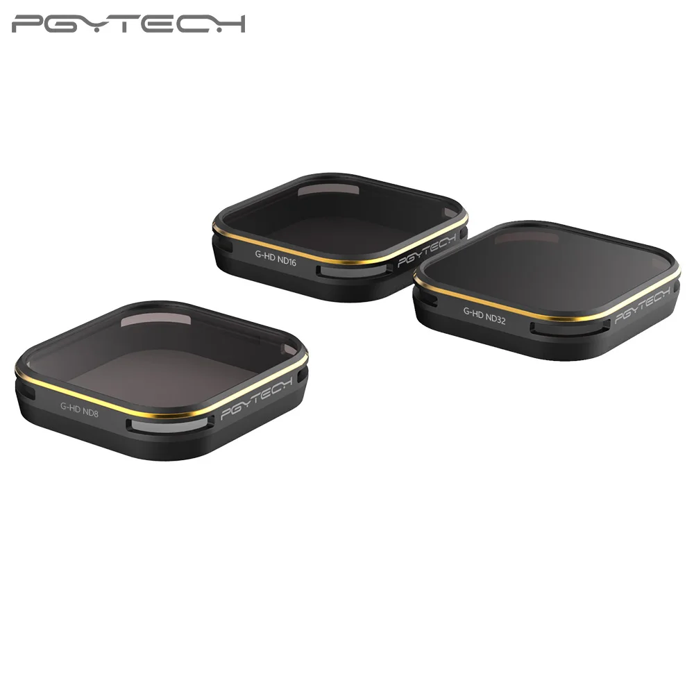 Фильтр PGYTECH Gopro hero 5 6 HD ND4 ND8 ND16 ND32 MRC PL нейтральная плотность фильтр для объектива с