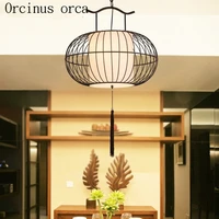 the new chinese style birdcage lamp creative personality chinese style restaurant