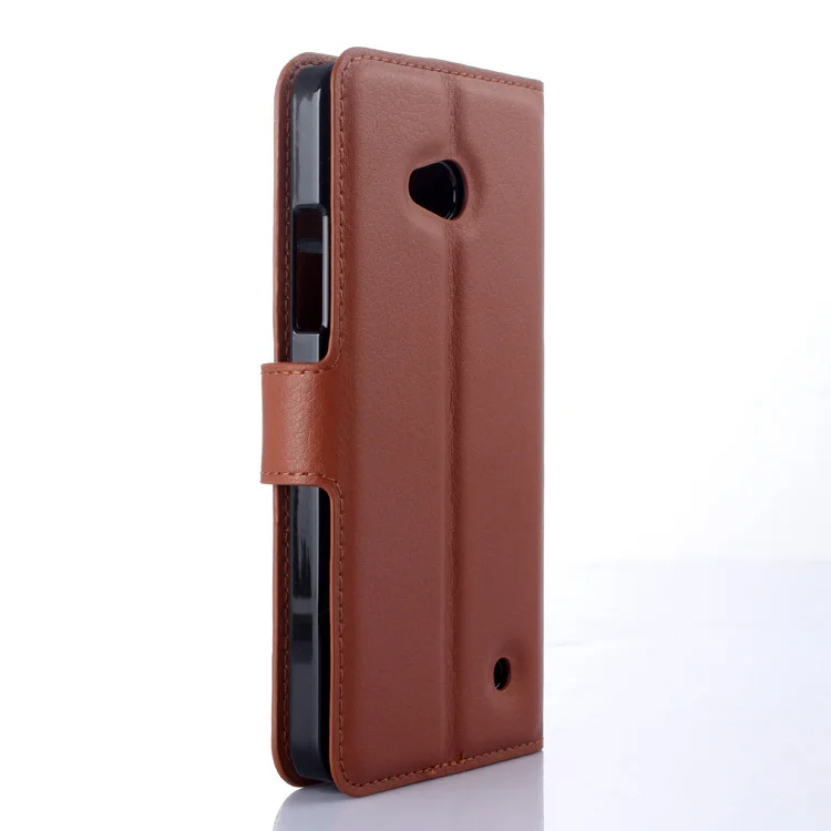 Роскошный кожаный чехол-бумажник с откидной крышкой для Microsoft Lumia 640 Lte Dual SIM чехол