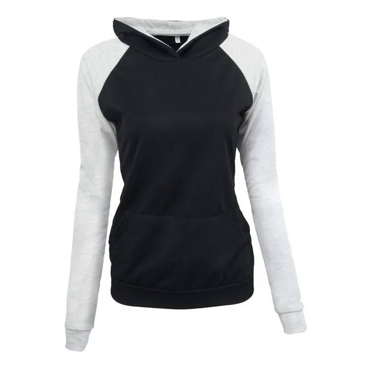 Полиэстера Повседневное Полный новый фонд осень 2017 г. Цвет соответствующие рукав