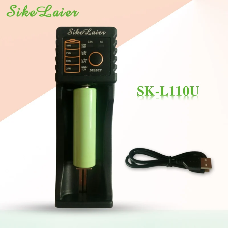 Умное зарядное устройство SiKeLaier SK L110U 1 2 3 7 85 AA/AAA 18650 18350 26650 10440 14500 16340 25500 NiMH|aa aaa battery