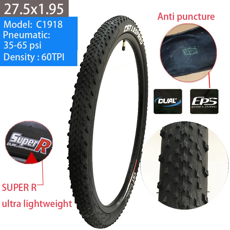 26 27 5 х1. 95 Mtb горный велосипед шины &quot27 5&quot велосипедная шина 60TPI EPS анти прокол