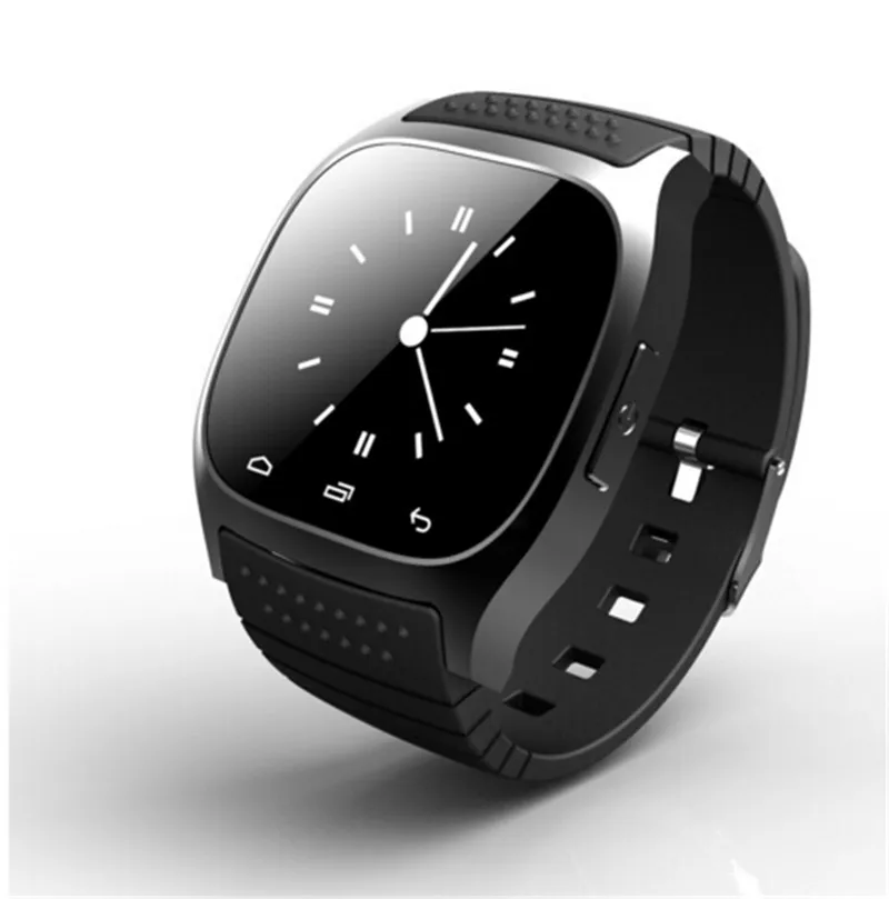 Бесплатная доставка спортивные Bluetooth Смарт часы Роскошные наручные M26 с