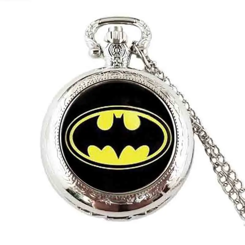 Американский фильм цепочка с бэтменом латунные карманные часы женщины драма