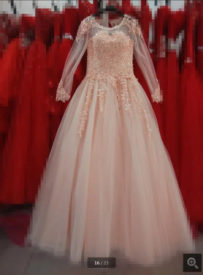 Реальное изображение платья для выпускного вечера 2017 бальный наряд расшитое