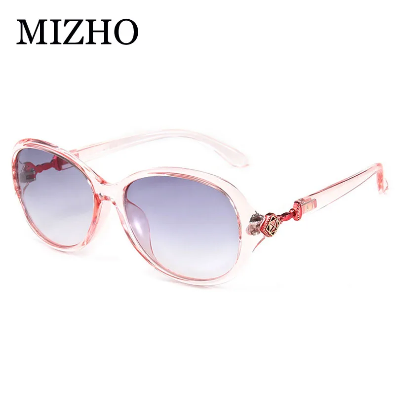 WTYJ174 pink MIZHO, крошечные солнцезащитные очки в оправе, женские Овальные брендовые дизайнерские сексуальные винтажные негабаритные градиентные очки, ретро очки - Цвет линз: WTYJ174 pink
