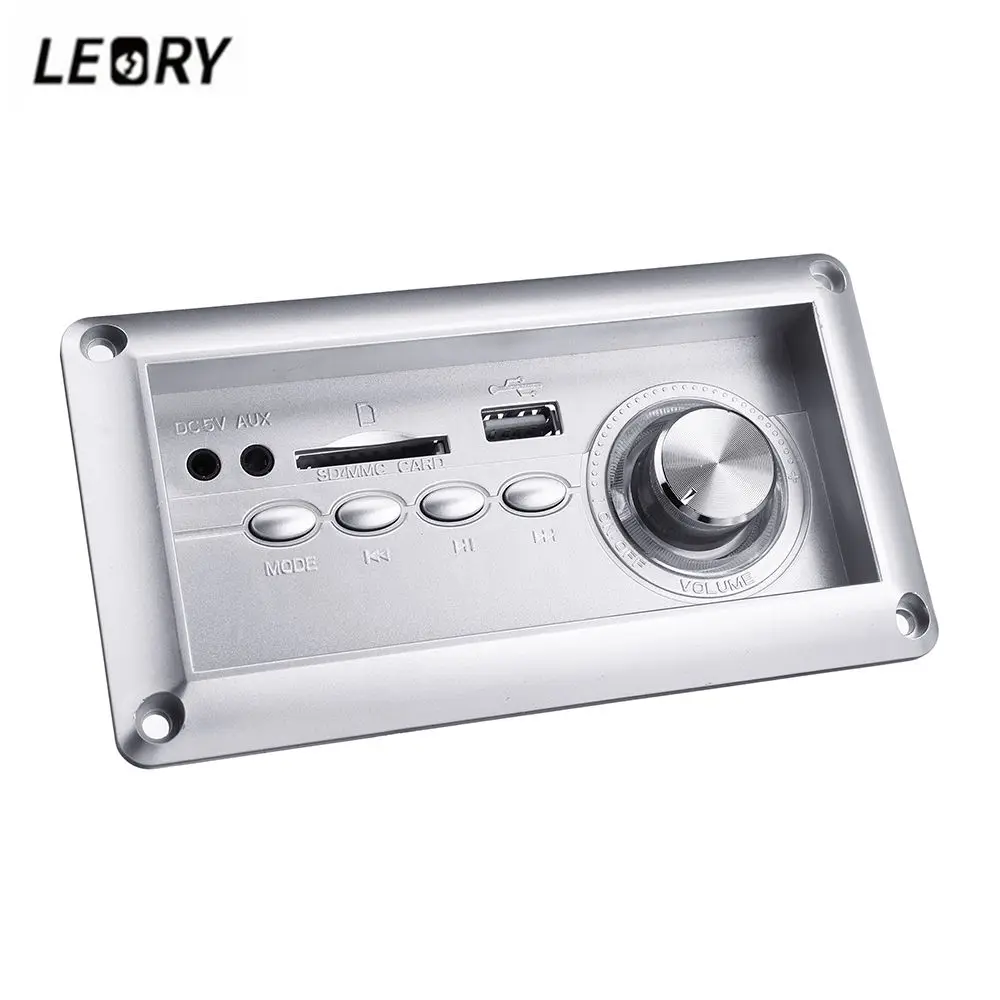 LEORY беспроводной bluetooth декодер доска автомобильный аудио модуль MP3 WMA DAC декодирующая плата с USB SD TF 3 Вт* 2 для усилителя динамика