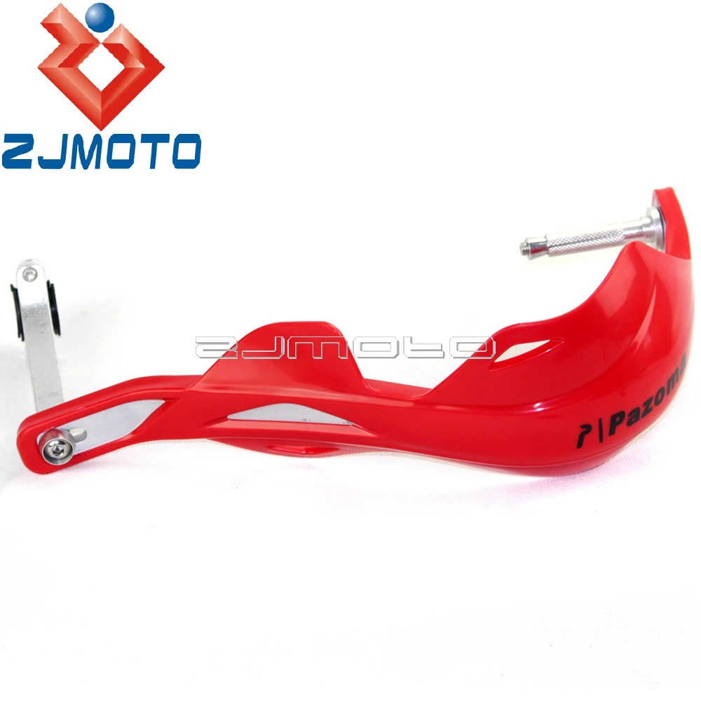 Фото Красные накладки на руль ZJMOTO 22 мм 28 мм для диртбайка, Раптор 7/8 