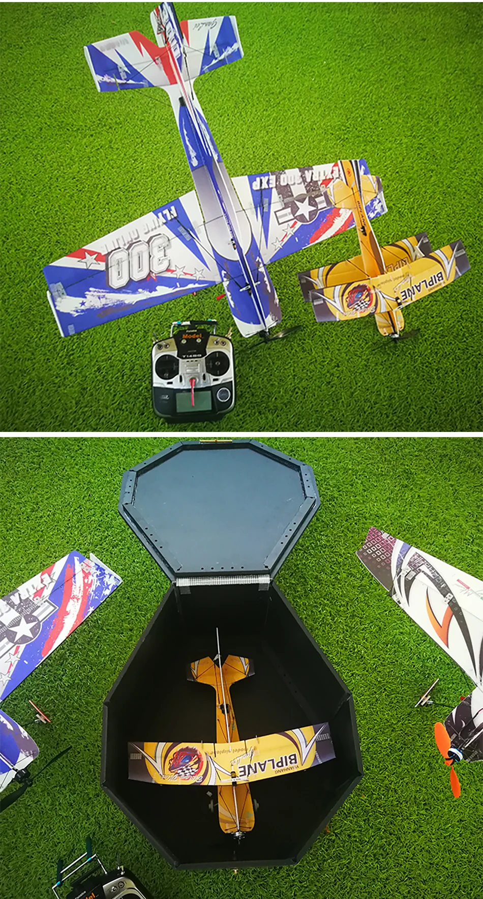 Мини-биплан Hornet 3D с фиксированным крылом RC модель самолета Модель самолета Epp D доска мини крытый и открытый f3p