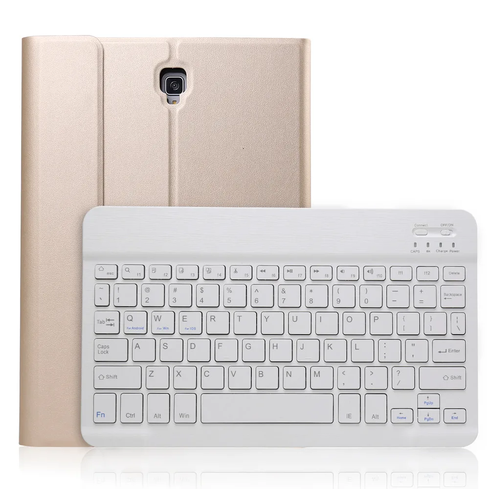 Для Samsung Galaxy Tab A 10 5 T590/T595Tablet Bluetooth клавиатура + кожаный защитный чехол/кожа простой