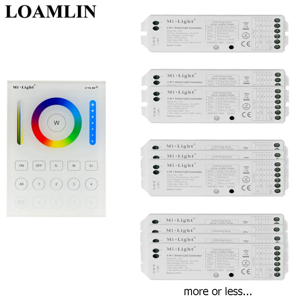 Светодиодный светильник Mi Control ler B8 сенсорная панель 2 4G RGB + CCT пульт