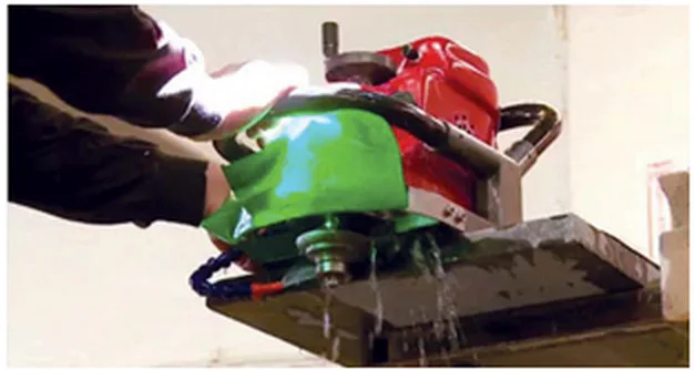 Профильная мельница для влажной полировки фрезерный станок обработки краев