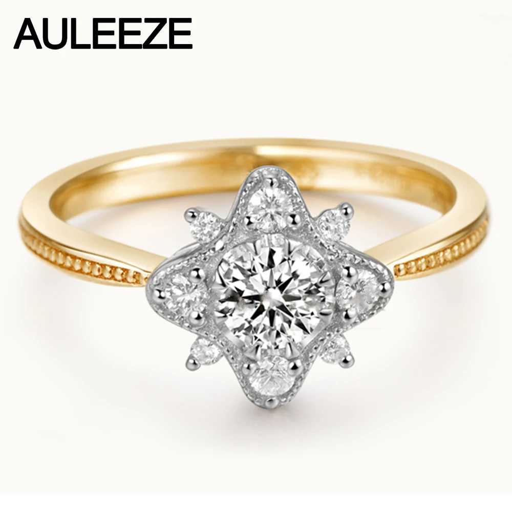 Обручальные кольца из серебра 925 пробы с муассанитом карата | Украшения и