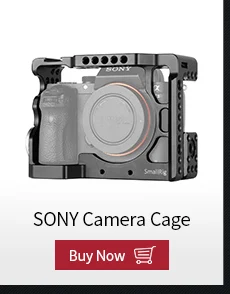 SmallRig для sony a7II/a7RII/a7SII клетка для камеры правая сторона деревянная ручка с розеткой ARRI для крепления на плечо поддержка Rig-1941