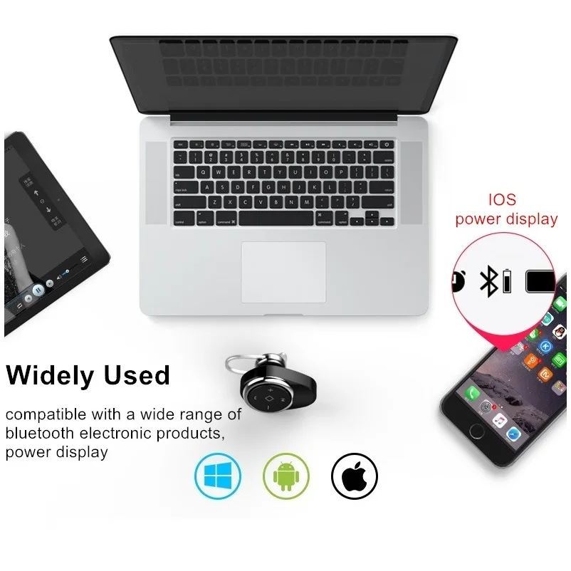 YPAY T5 Bluetooth одна гарнитура Беспроводной регулятор громкости спортивные маленькие