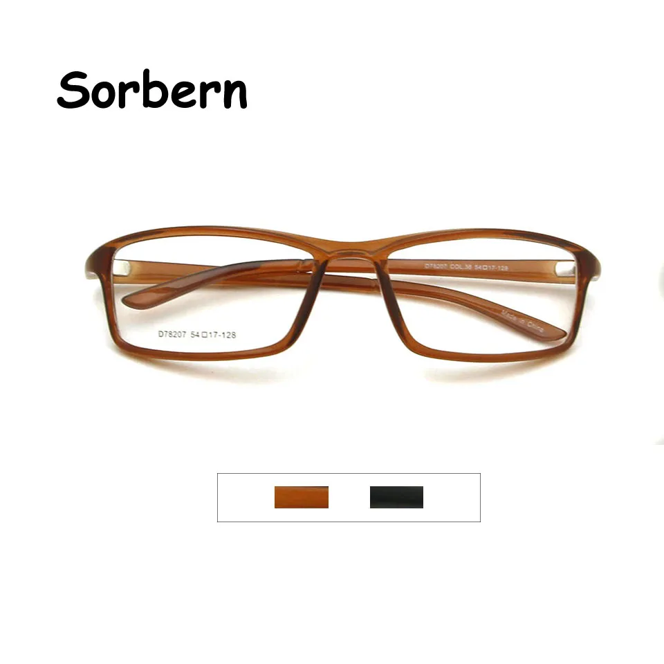 

TR90 Plastic Titanium Optical Glasses Frame Men Full Rim Spectacles Square Glasses Myopia Sports Man Eyewear Frames