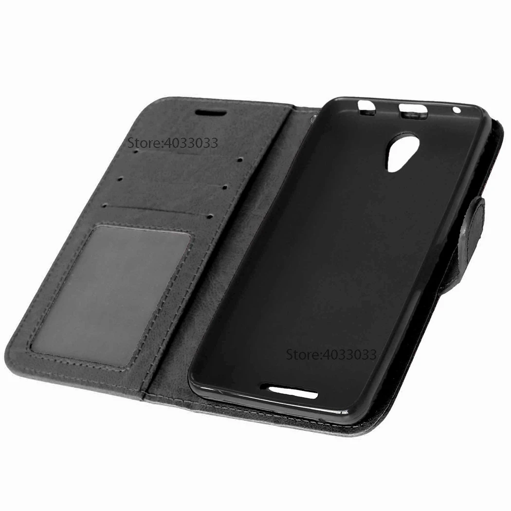 Флип бумажник Чехлы для lenovo A5000 A 5000 случаи карты Back Box Стенд телефон Случаи