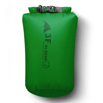 15D Dark green 20L 3F UL шестерни 15D 30D кордюрный учебный рюкзак Сверхлегкий дрейфующие плавательные мусора одежда спальный мешок, сумка для хранения водонепроницаемая сумка, для плавания сумка - Цвет: 15D Dark green 20L