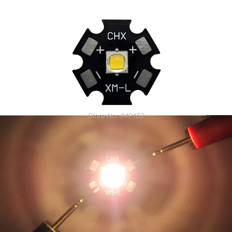 Cree XM L2 U3 XML2 20 мм 10 Вт светодиодный излучатель лампа Светильник 3000k 4500k 6500k 8000k 3 2 V 6