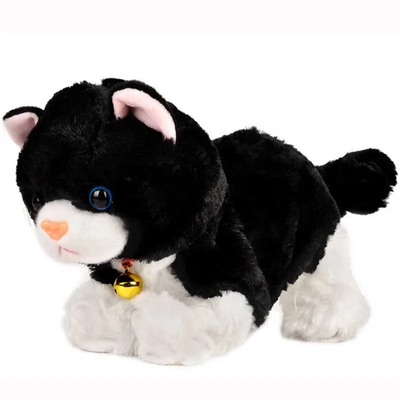 Игрушки электронные домашние животные звуковое управление коты кошка лающая