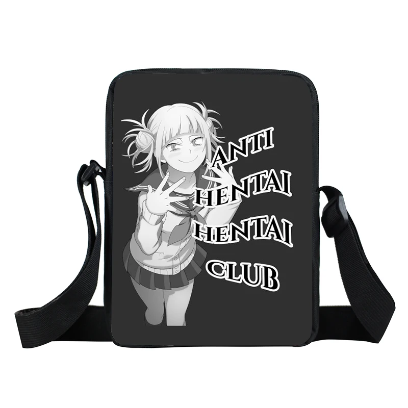 xkbsugoi03 Sugoi Senpai аниме Waifu новая Персонализированная сумка-мессенджер с принтом женская мужская сумка Детская маленькая сумка через плечо - Цвет: xkbsugoi03