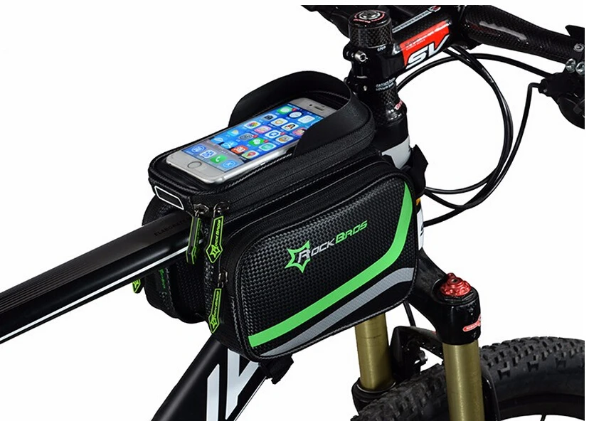 Велосипедная Рама ROCKBROS сумка Pannier для сенсорного экрана 5 8/6 2 '' сенсорный экран