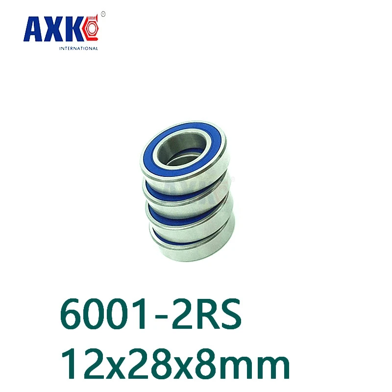 Axk 6001 2rs Rs Гибридный Керамический шарикоподшипник с глубоким желобом 12x28x8 мм|Валы|