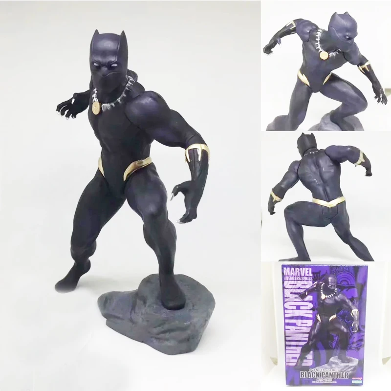 Kotobukiya Marvel Мстители Черная пантера ПВХ 18 см фигурка игрушки | Игрушки и хобби