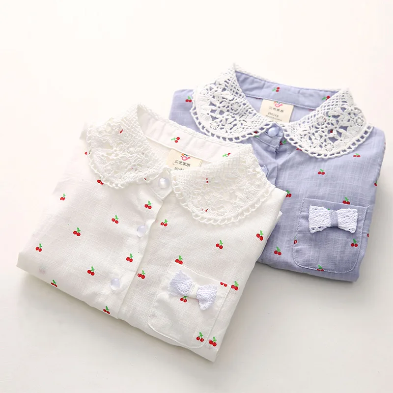 2018 Летняя женская детская блузка с коротким рукавом|child shirt|kids shirtsshirt girls kids |