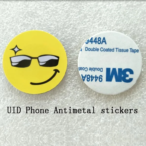 (10 шт./лот) RFID 125 кГц T5577 EM4305 наклейки записываемые анти-металлические помехи
