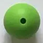 Chartreuse 10 шт./лот, 15 мм, круглые силиконовые бусины, безопасные Прорезыватели для зубов, нетоксичные, без бисфенола, пищевого качества, бусины для прорезывания зубов для ожерелья - Цвет: Chartreuse